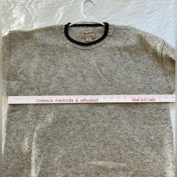 Woolrich Men’s Wool Blend Crew‎ Neck Long Sleeve Sweater Size XL EUC - Picture 12 of 13